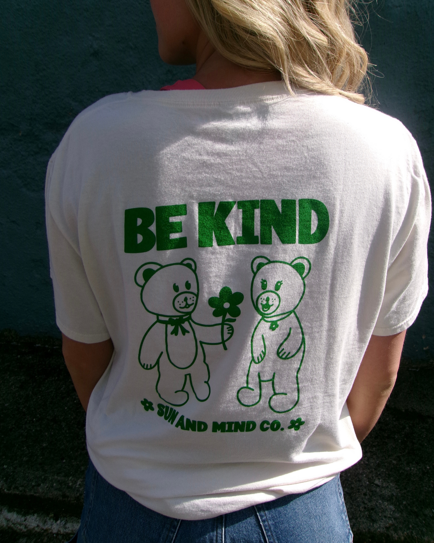 Be Kind Bears Cream Tee