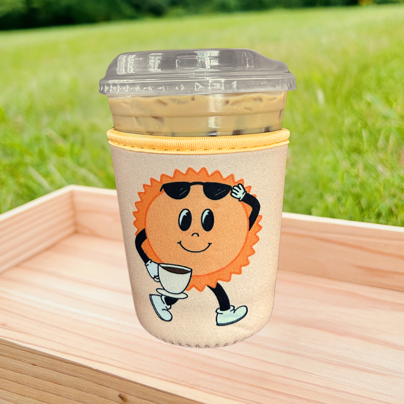 Sunny Iced Drink Sleeve