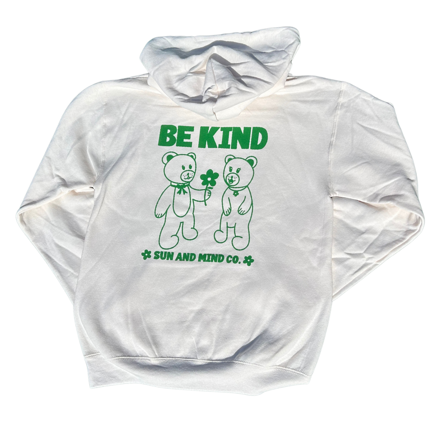 Be Kind Bears Cream Hoodie