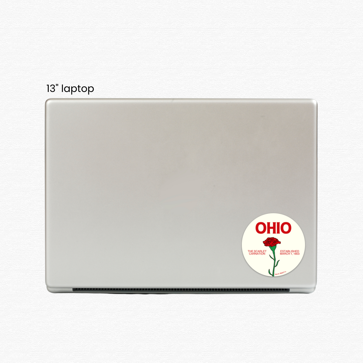 Ohio State Flower Sticker