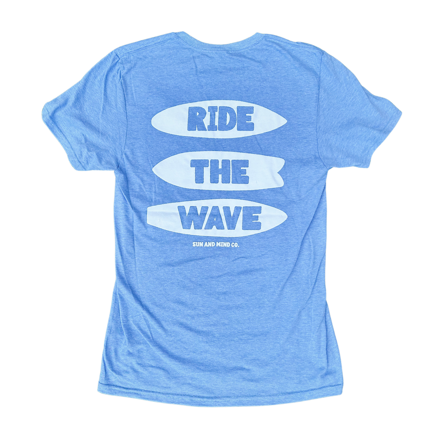Ride The Wave Blue Tee