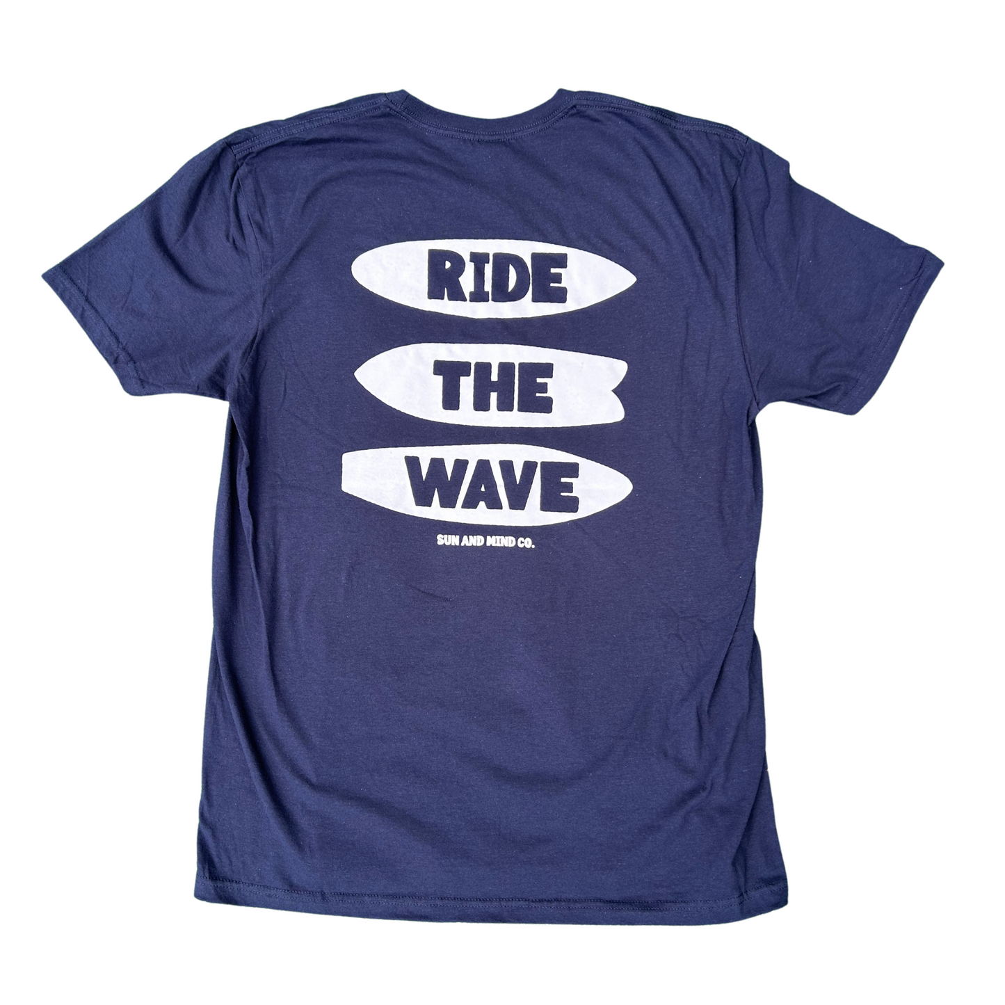Ride The Wave Blue Tee