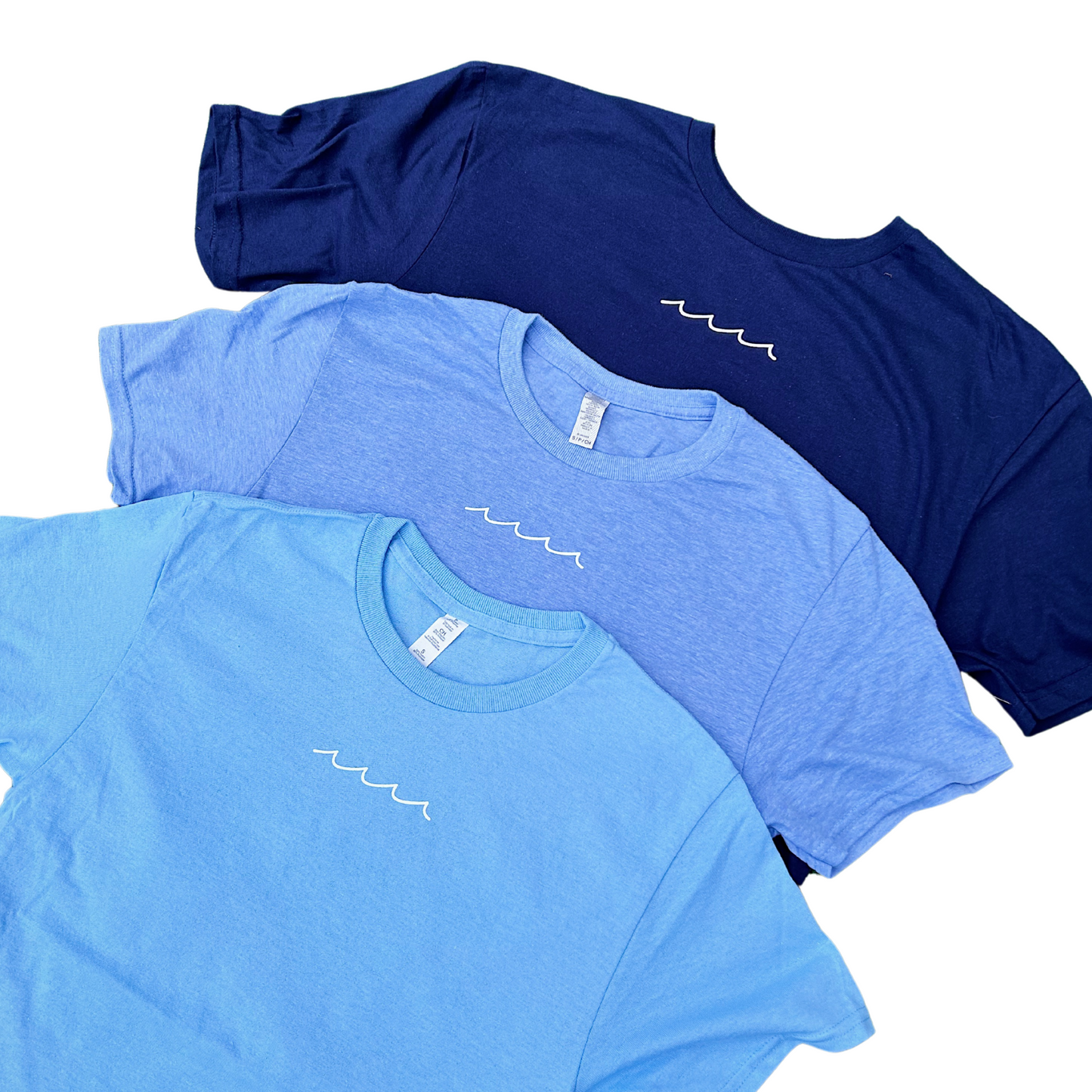 Ride The Wave Blue Tee