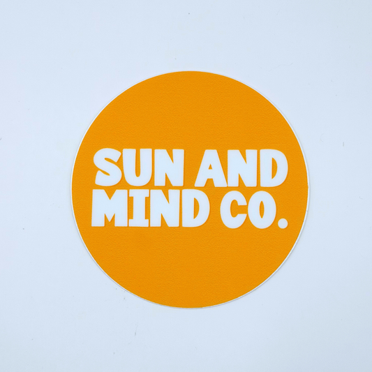 Sun and Mind Co. Logo Sticker