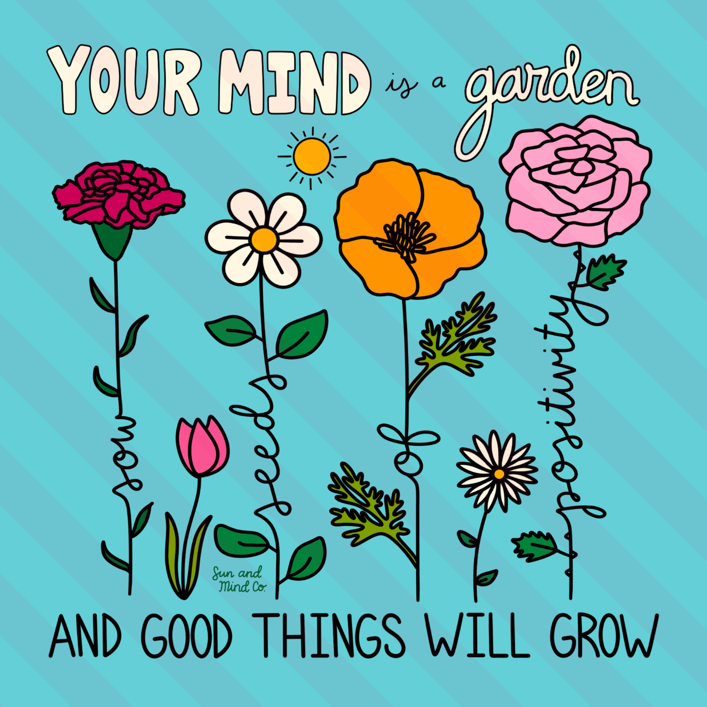 Positive Reminder Sticker Sheet