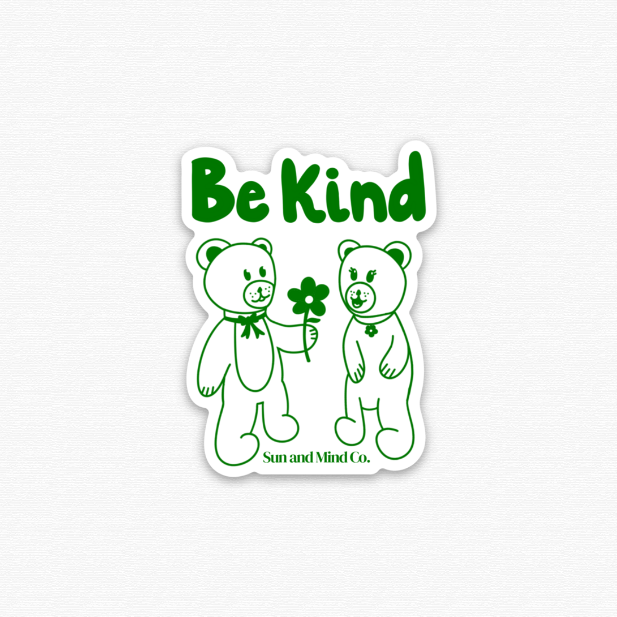 Be Kind Bears Sticker