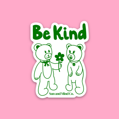 Be Kind Bears Sticker