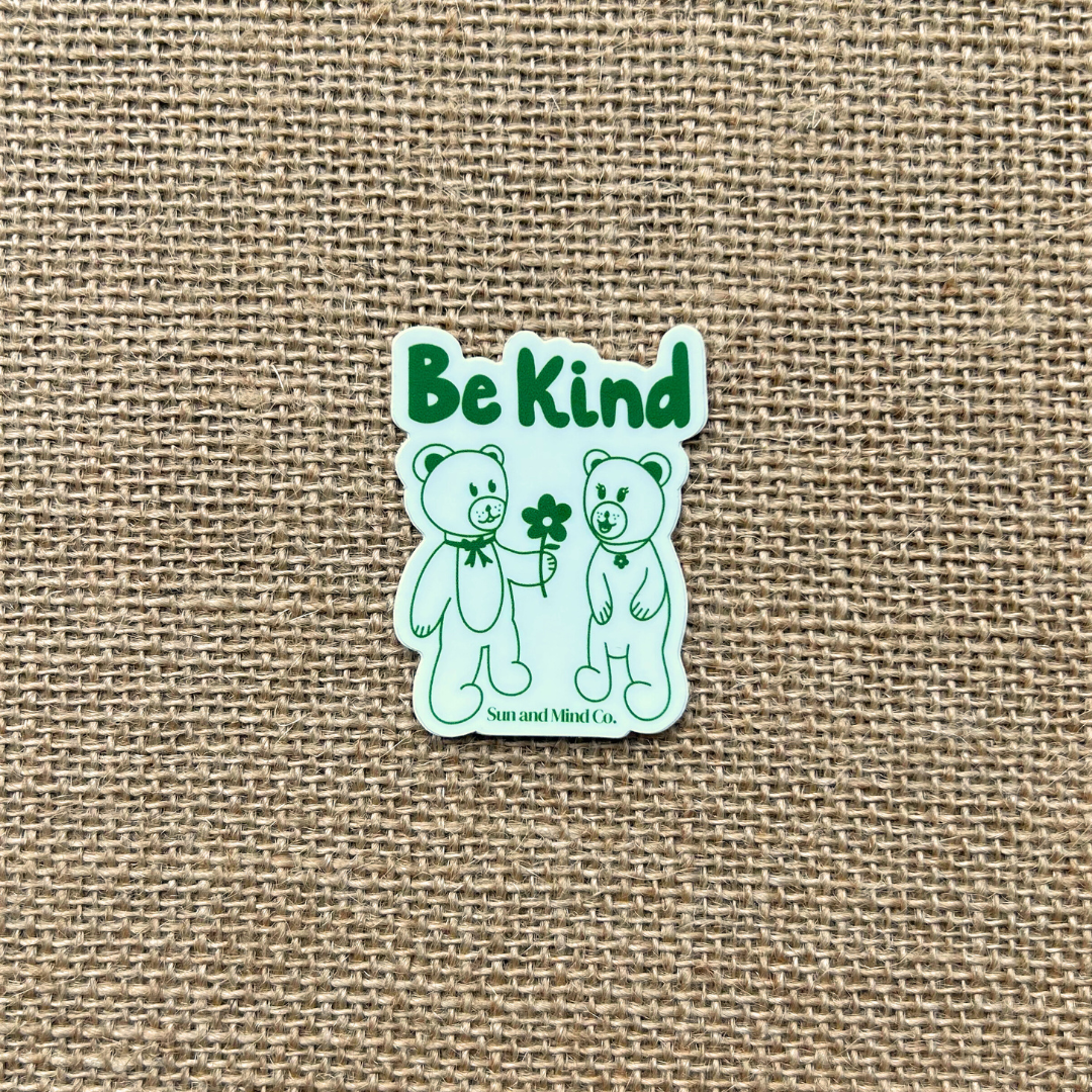 Be Kind Bears Sticker