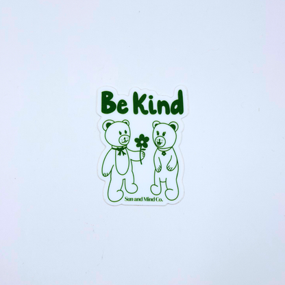Be Kind Bears Sticker