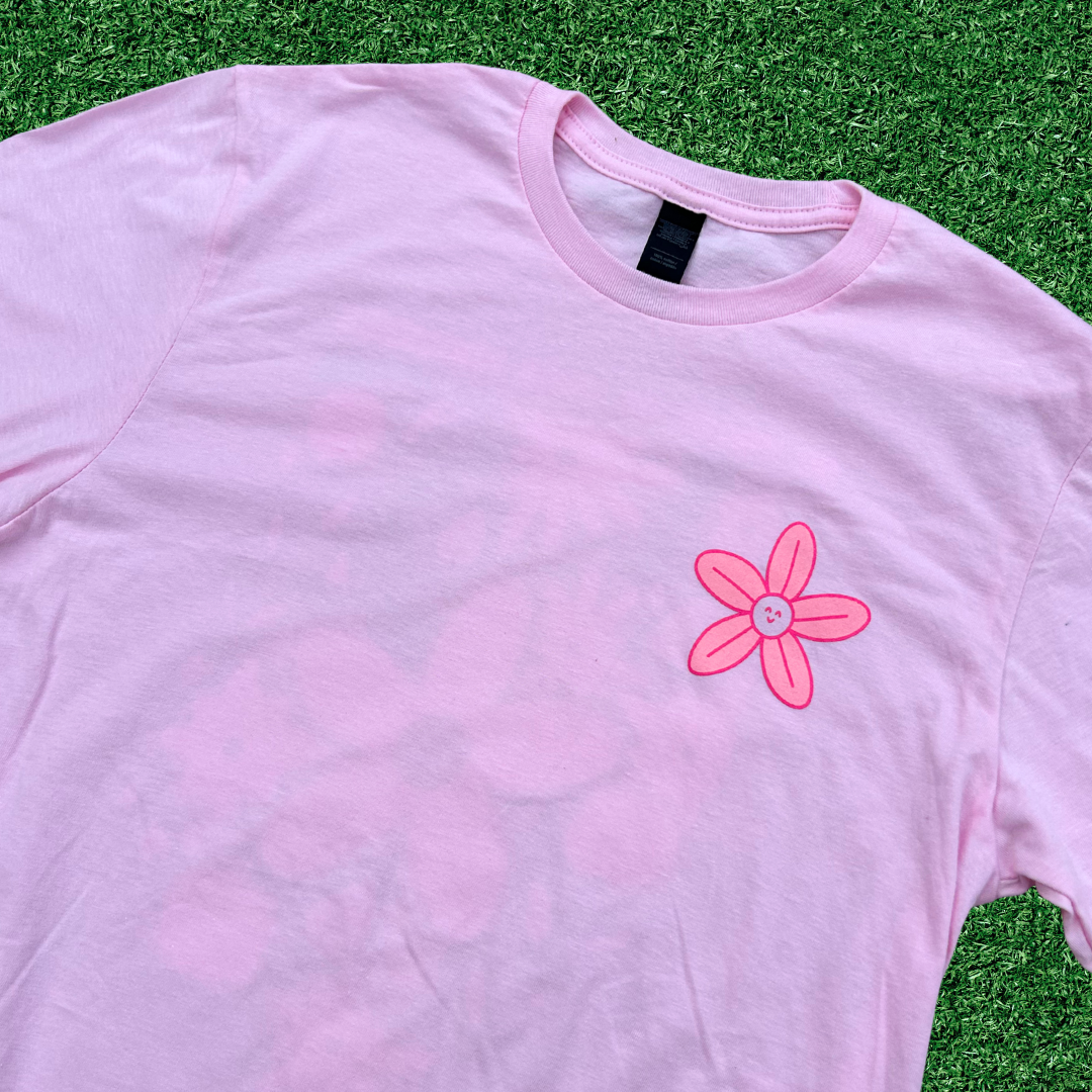 Be Proud of Your Progress Pink Floral Tee
