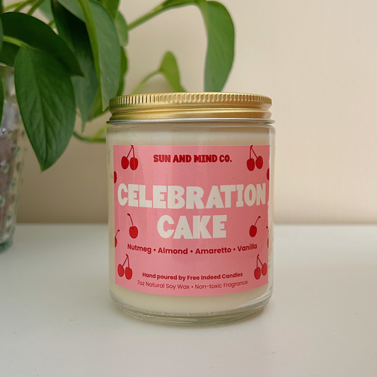 Celebration Cake Candle