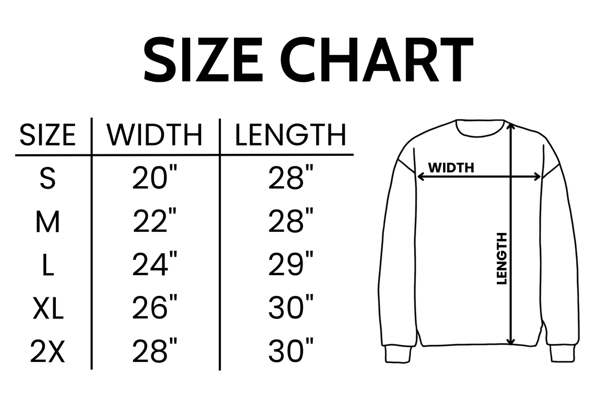 Do What Fills Your Cup Crewneck Sweatshirt [PRE-ORDER]