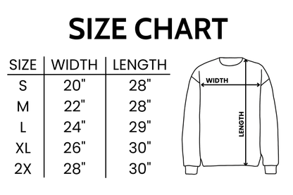 Do What Fills Your Cup Crewneck Sweatshirt [PRE-ORDER]