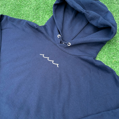 Ride The Wave Navy Blue Hoodie