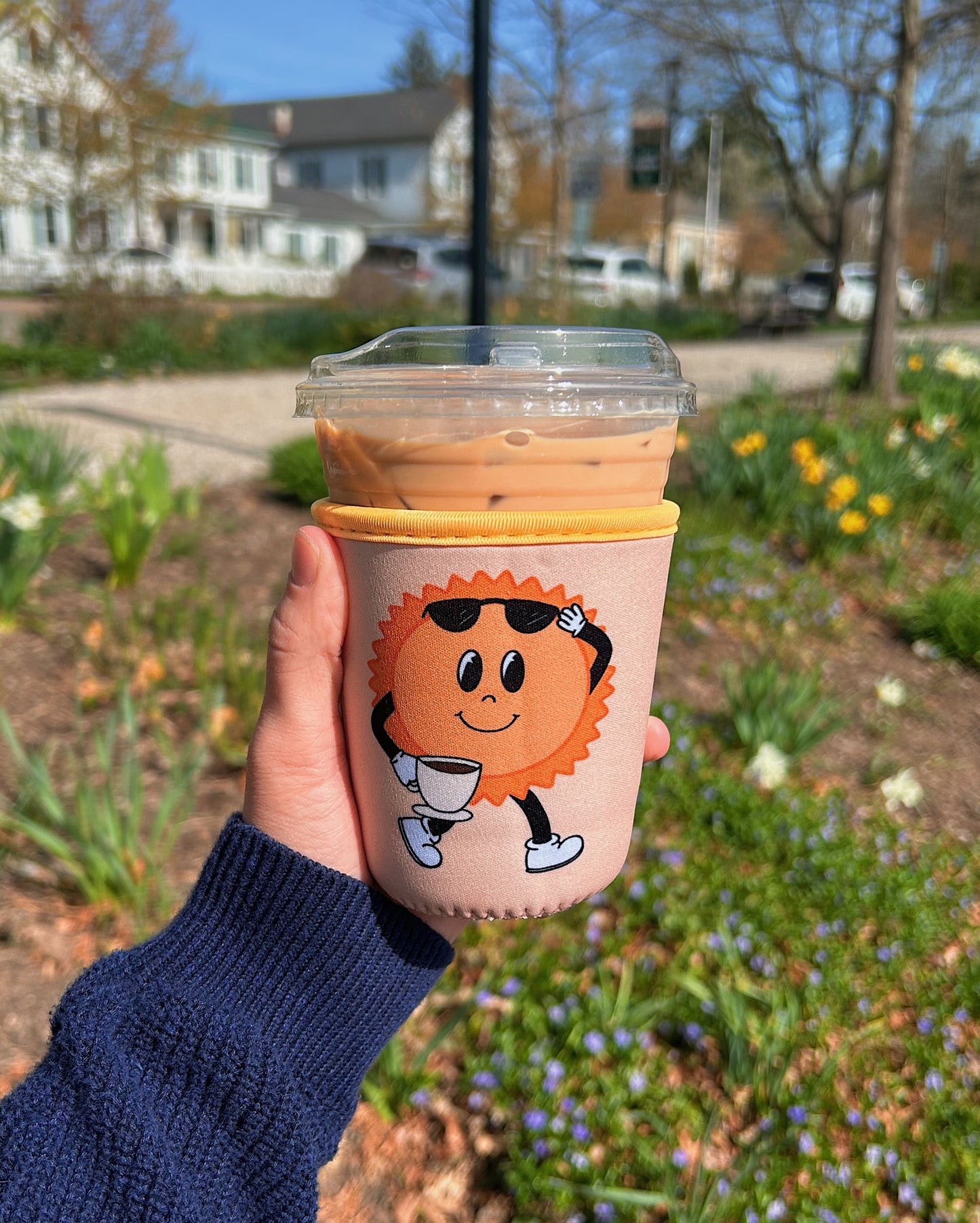 Sunny Iced Drink Sleeve