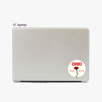 Ohio State Flower Sticker