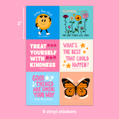 Positive Reminder Sticker Sheet