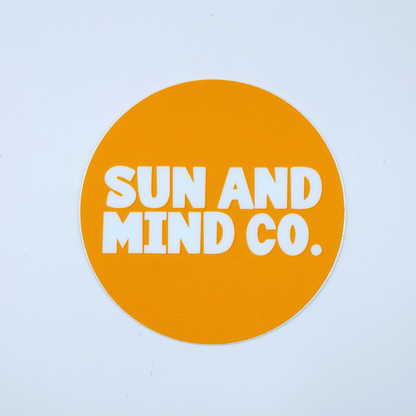 Sun and Mind Co. Logo Sticker